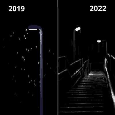 [OC] 2019 vs 2022 raining