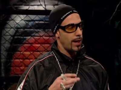 Ali G with DEA agent