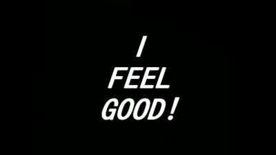 Must feel good