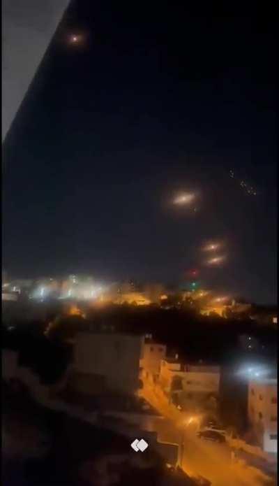 New video showing different angles of the Iranian ballistic missiles hitting Israel  