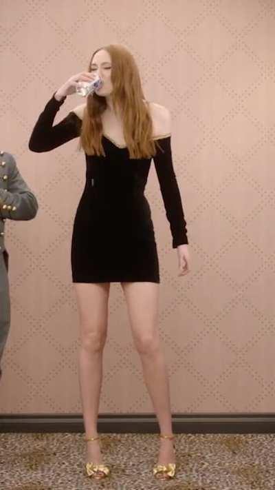 Karen Gillan has legs for days