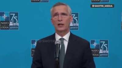 UA POV: NATO Boss Stoltenberg says it is &quot;too early&quot; to tell when exactly Ukraine will finally join NATO