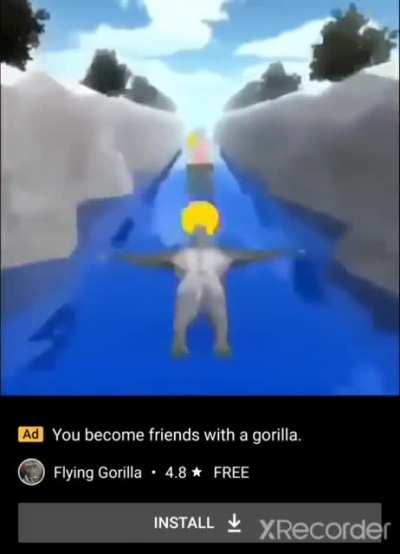 flying gorilla