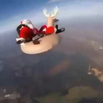 Christmas in Sky Diving