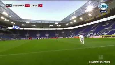 Timo Werner (RB Leipzig) missed chance vs. 1899 Hoffenheim