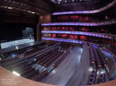 Automated floor transformation at Tobin Center for the Performing Arts.