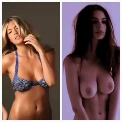 Boobs Fight: Kate Upton vs Emily Ratajkowski