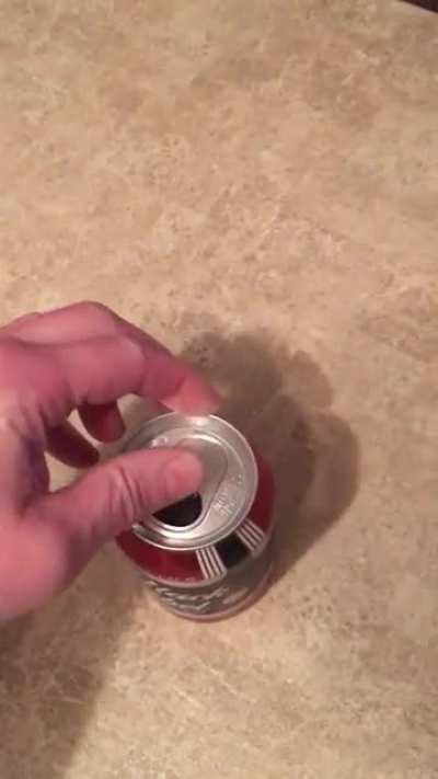 How to open a beer can silently