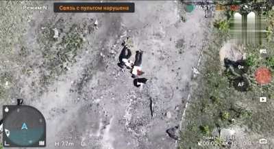 Ukrainian attack on their own civilians in Volchansk 