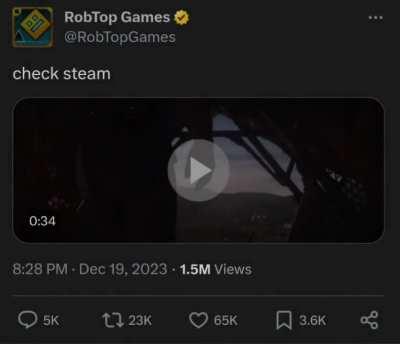 we can finally check steam