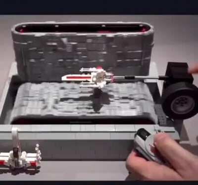 LEGO Death Star Trench Run