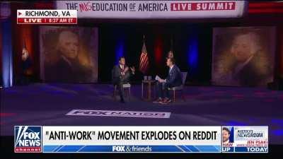 Fox News - &quot;Anti-work movement explodes on reddit&quot;