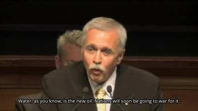 In May of 2012, Philip Wollen delivered, quite possibly, the greatest speech for veganism in just 9 minutes (during a debate). Please, even if you're already a longtime vegan, give it a listen. You can tell how passionate he is. (I added subtitles to it.)