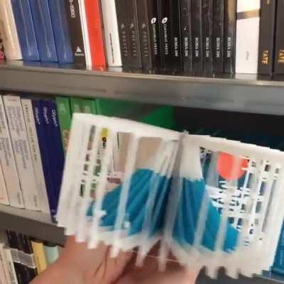 Mount Fuji 3D book