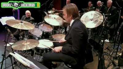 Brooks' drum solo at his father's tribute concert (February 11th)