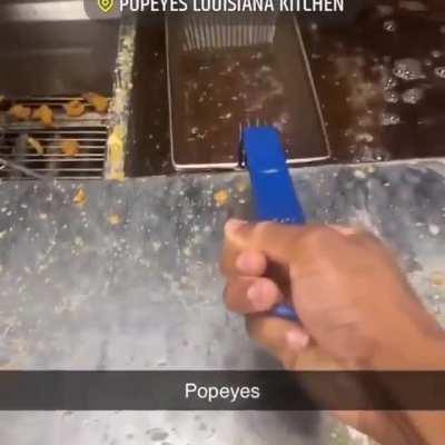 I don't want to go to popeyes anymore