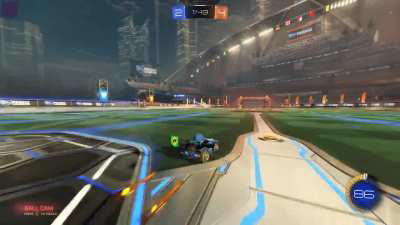 Being a goalkeeper at Rocket League is hard