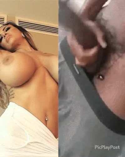 Big cock for big tits