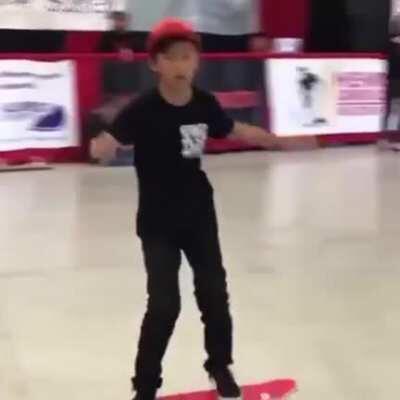 These unreal tricks done by a 13 year old skater