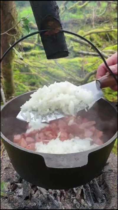 The making of a Hungarian stew