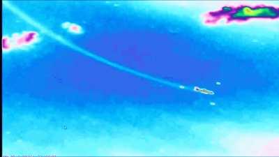 Color Enhanced Satellite Leak - Hidden Details - Clouds Move after explosion - Part 2