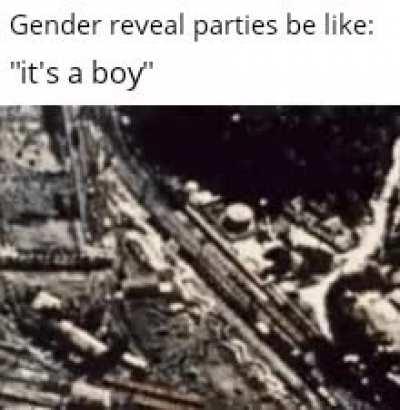 Gender reveal parties