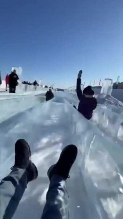 Ice slide