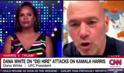 Dana White's heated response to a CNN host