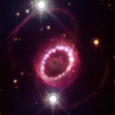 Supernova SN 1987A WEBBLE ... and the 