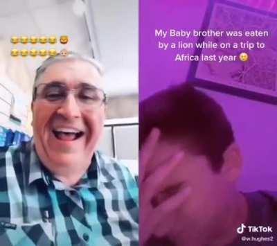 grandpa getting the hang of tiktok