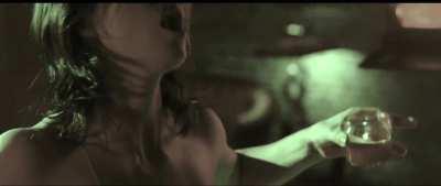 Jessica Biel topless as a stripper in Powder Blue