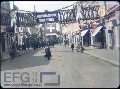 Did you ever tried to colorized old black and white video? This is my attempt, Belgrade 1914