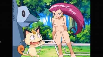 Jessie topless! EDIT (nobodyman9000) [Pokemon]