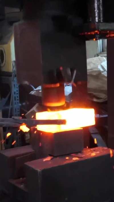 Making Damascus Type Steel For A knife