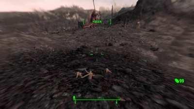 Hope that Deathclaw had a nice trip