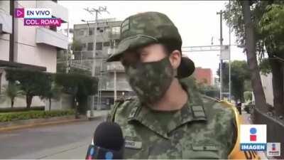 Mexican Army delivers pantry and gifts to boy (who had to sell his toys because his mother was fired due to the pandemic) whose dream is to join the army