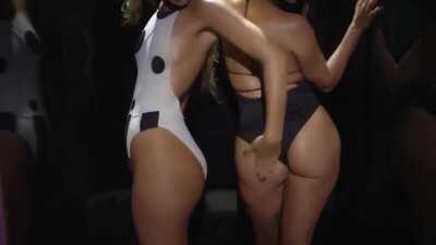 Jennifer Lopez and Iggy Azalea girl on girl plot from the music video 