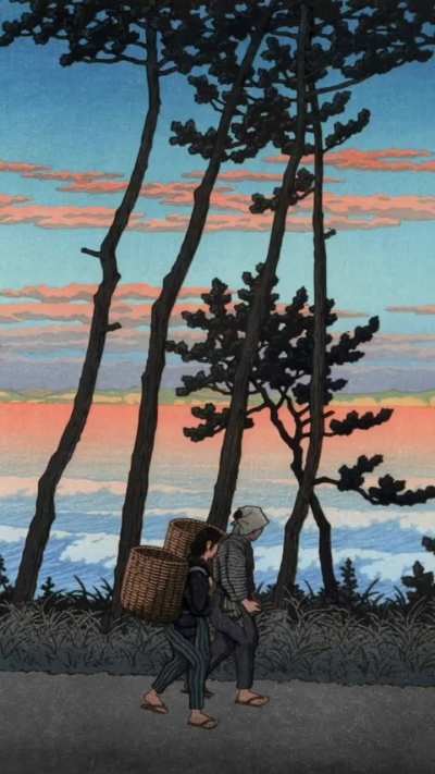 The japanese painter who mastered the sunset