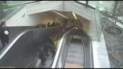 What an escalator failure looks like