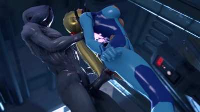 Samus gives in to the defilement