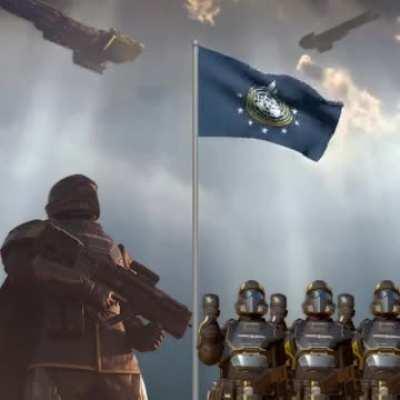 Draupnir has been Liberated! All Helldivers please rise for the raising of the Flag of Super Earth and our National Anthem! o7