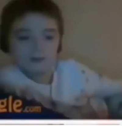 this moment when omegle bit too hard