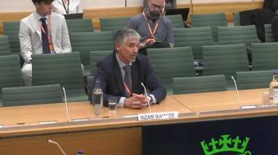 British surgeon Nizam Mamode testifies to the UK Parliament, detailing how IDF 