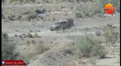 Recent Balochistan Liberation Front video shows roadside IED attack against a Pakistani military truck.