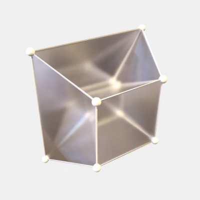 Rotating 5 dimensional cube