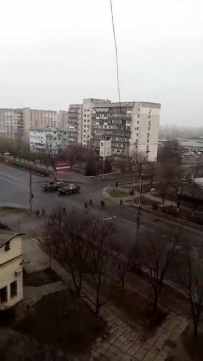 Deployment of Russian troops in kherson