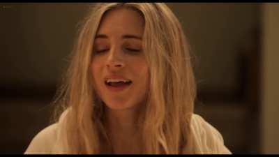 Cult leader tells her story: traveled from 2054 and woke up in a bathtub... (Brit Marling - Sound of My Voice (US2011)) - requested