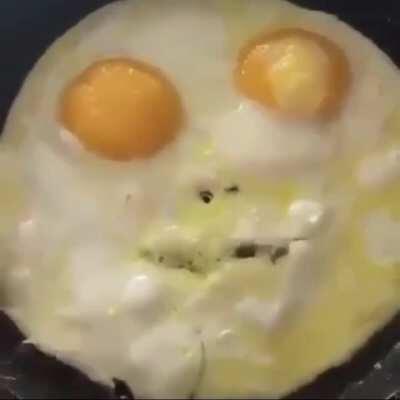 Suffering egg