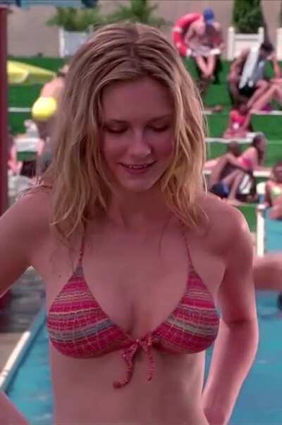 Kirsten Dunst in a bikini