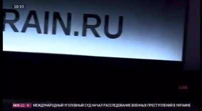 Entire staff of Russian TV Channel The Rain resigns on live TV with the final words &quot;No War&quot; and play Swan Lake ballet video as a throwback to what was played on all channels when the USSR collapsed.